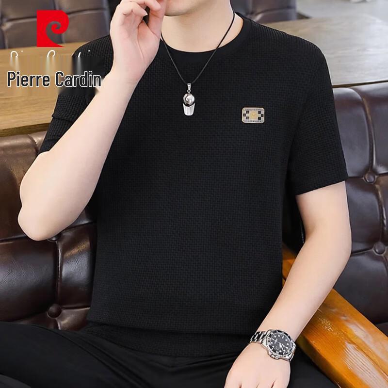 

Pierre Cardin Men s Short Sleeve Round Neck T-Shirt 4XL