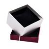 Rectangle Gift Box with Ribbon Bow Cushion Bridesmaid Wedding Birthday Present Wrapping Box with Lid Jewelry Packaging Box