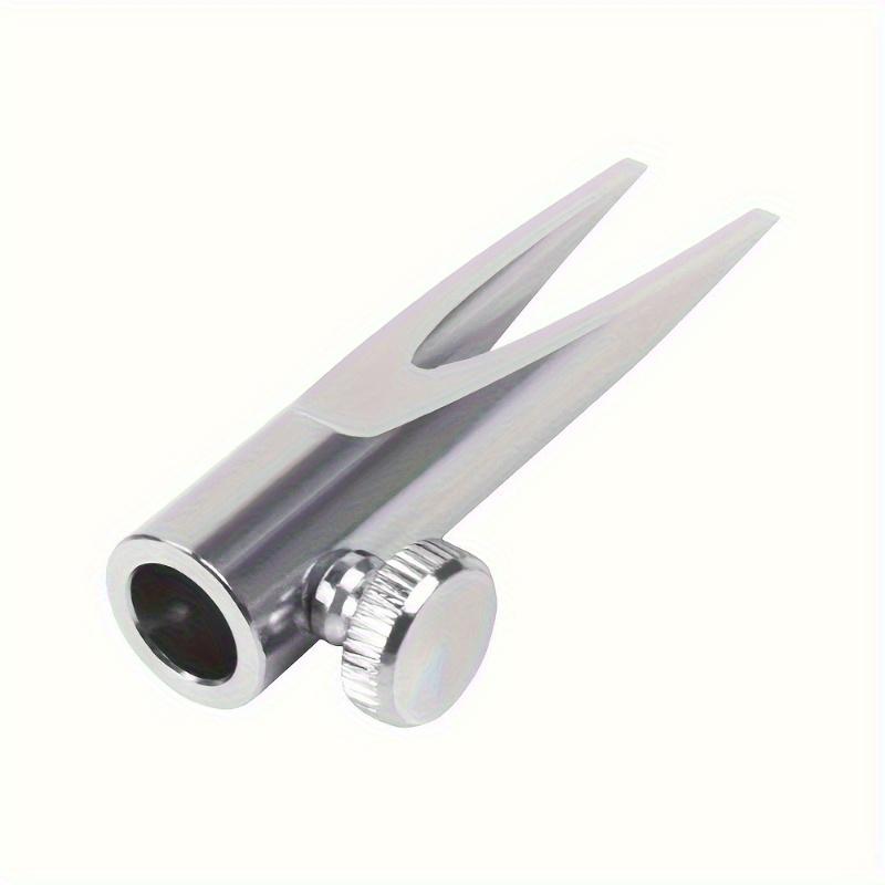 1/2Pcs Adjustable Aluminum Alloy Eyebrow Pencil Sharpener Tool – Manual Drawing Pen Knife with Secure Clamp for Beginners