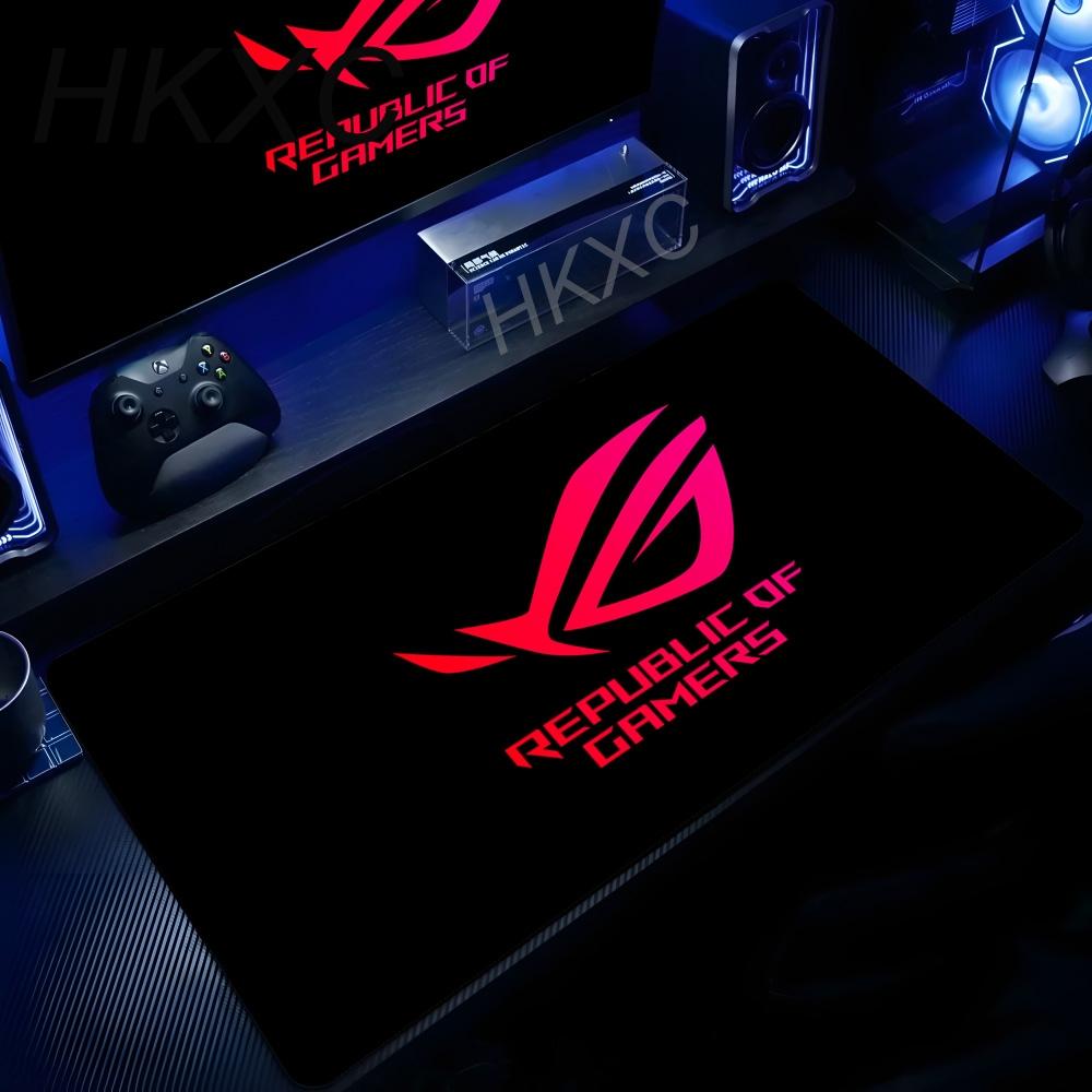HD ASUS Gaming Mat Large Mouse Pad Design ROG Lager Computer PC Gamer XXL Non-slip Keyboard Office Interior Accessories for Gift