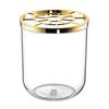 Creative Hydroponic Flower Vase Unbreakable Clear Cylinder Vase  Wedding Centerpieces
