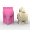 Cat Shaped Silicone Vase Mold Ornament Moulds for Crafts and Home Decorations