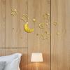 Acrylic Star, Moon And Planet Combination Wall Stickers For Living Rooms, Bedrooms And Children's Rooms, Self-adhesive Creative