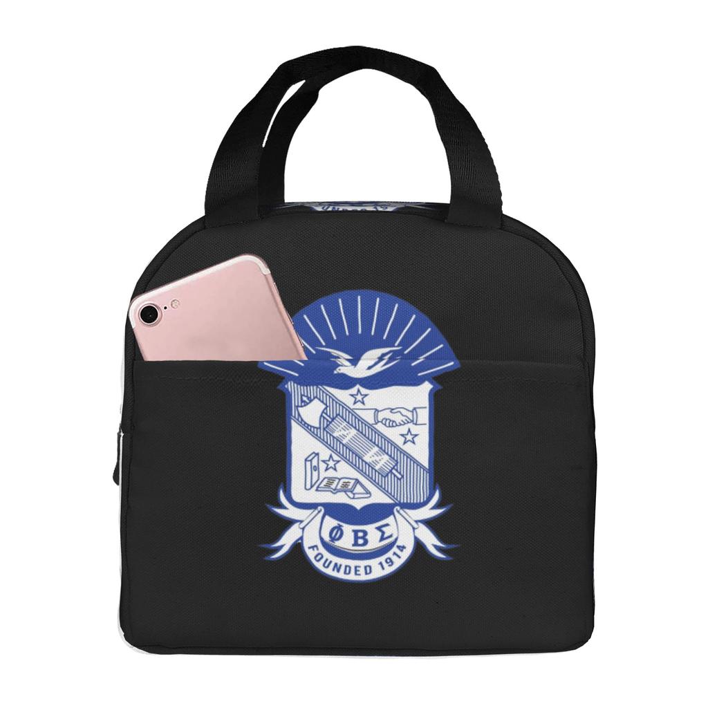 Beta Sigma Phi Fraternity Cute Pencil Case Girls Boys Large Capacity Checkered Plaid 1914 Pencil Bag School Accessories