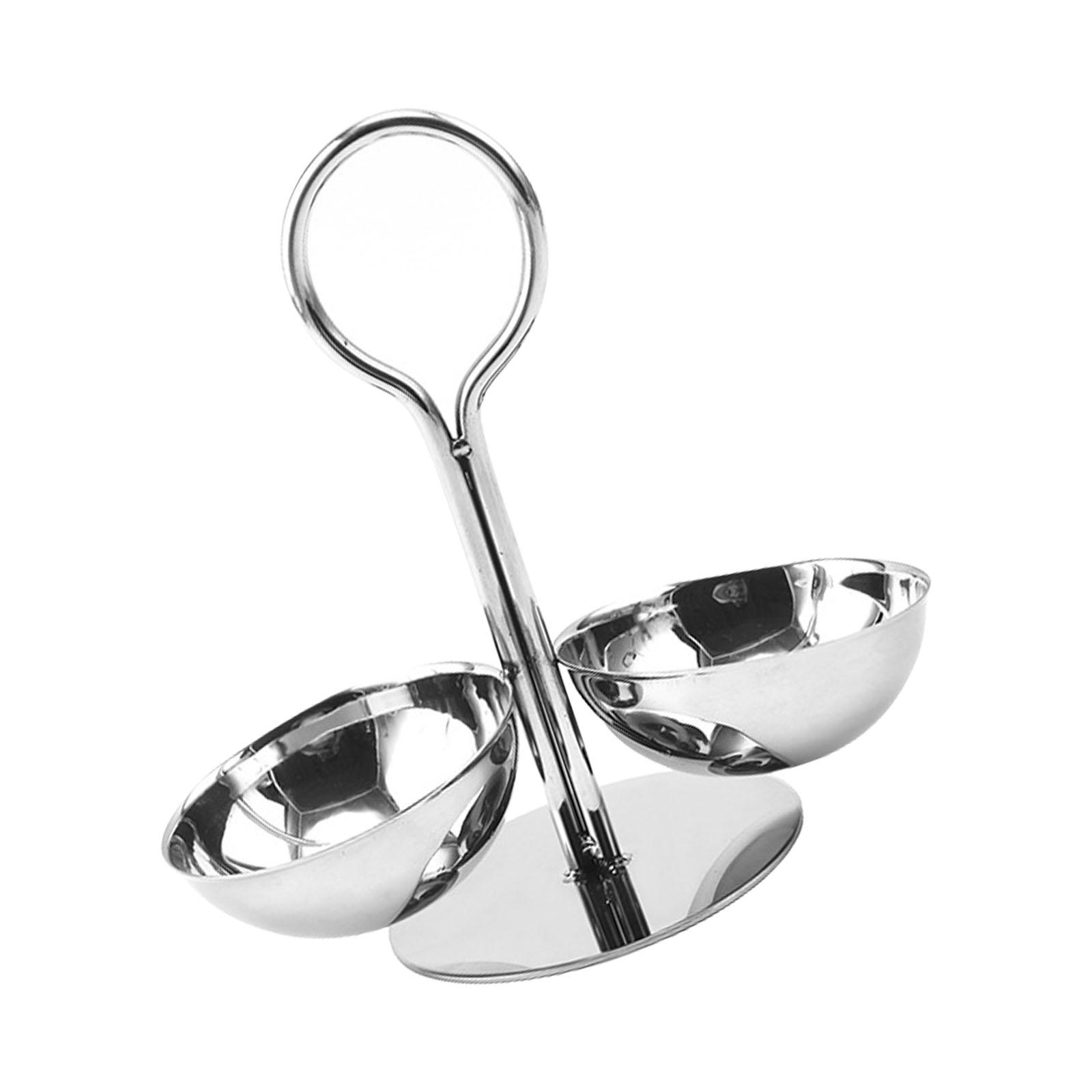 

Прочный многосекционный поднос для закусок, подставка для снеков с мисками для развлечений, мероприятий на открытом воздухе и ежедневной трапезы A