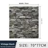3D Tile Brick Wall Sticker Self-adhesive Waterproof Foam Wallpaper 10 Pcs 35x30cm