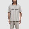 Fear of God Essentials T-Shirt Heather Oatmeal Unisex Tops Grey 0125-25050-0229-260