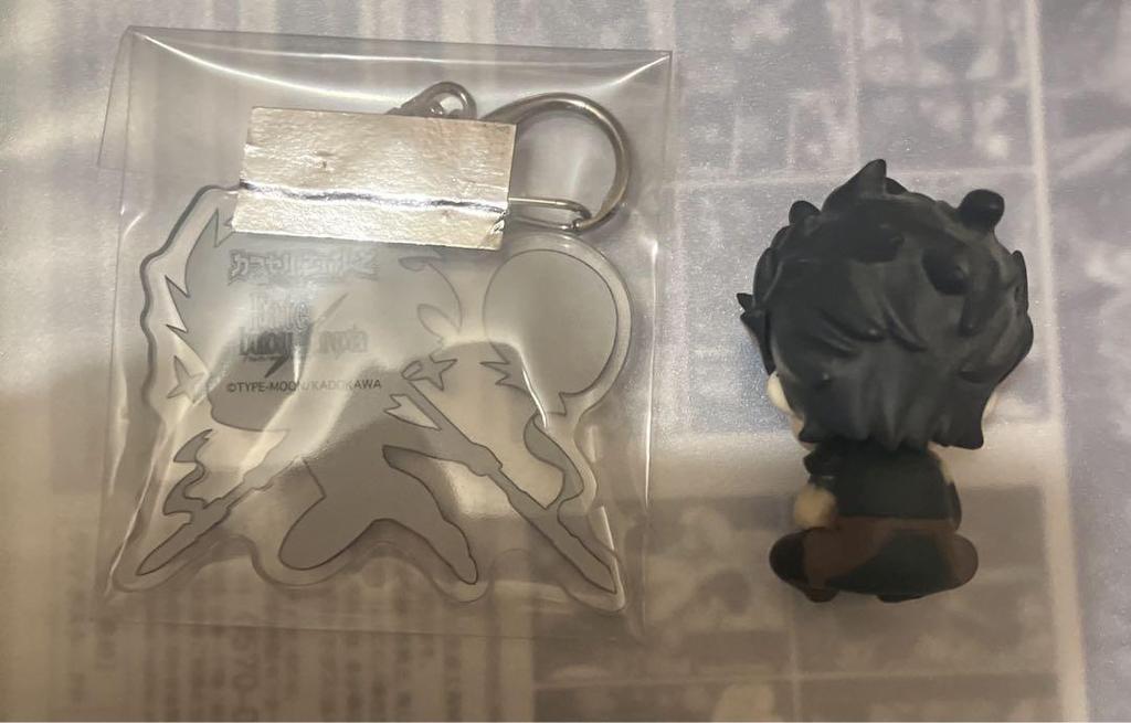 [USED] Fate FGO Diarmuid Petanko Figure Capsule Servant