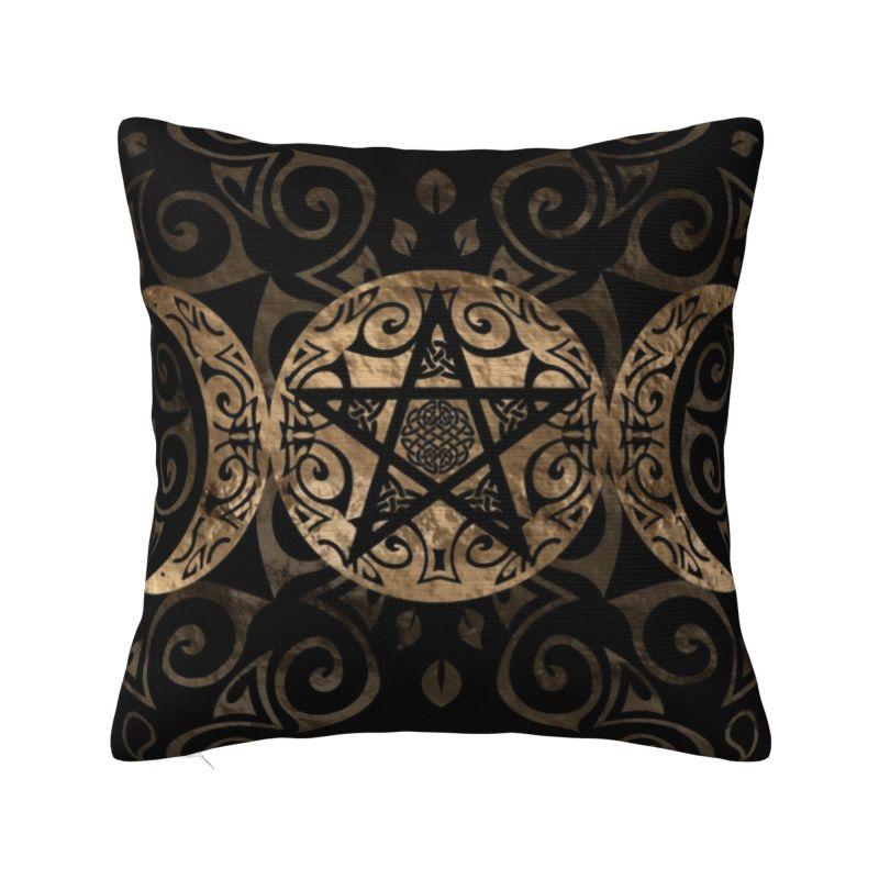 Major Arcana Tarot Astrology Chart Modern Pillow Cover Home Decorative Goth Zodiac Witch Magic Car Cushion