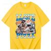 Ich liebe Pizza Lustiges Meme T-Shirt Astronaut Pizza Liebhaber Grafik Damenmode Vintage Kurzarm T-Shirts Baumwoll T-Shirt