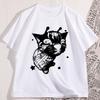 T-shirts Chat Alien Y2k Meme Chat Mignon Rétro T-shirt Chaton Vintage T-shirt Drôle Unisexe T-shirts Graphiques Vêtements Streetwear