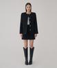 SOUP Wool Blended Jacket And Skirt Set (Sactxf1)