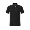 FILA Golf Series Simple Classic Fashionable Personalized Sports Casual Versatile Comfortable Breathable Knitted Short Sleeve Polo Shirt A11M625147FBK