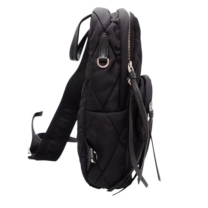 PRADA  1BZ052_2BYV_F0002 body bag black Nylon mens