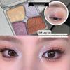 HERORANGE Four-Color Shimmer Highlighter & Eyeshadow Palette