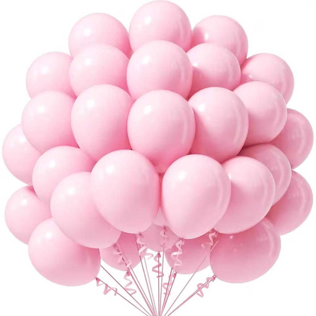 Hot Pink Balloons 12/10inch Baby Pink Latex Balloon Royal Blue Red Green Globos Baby Shower Birthday Party Christmas Decorations