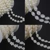 Abs Round Pearl Beads Rope Diy Craft Supplies Jewelry Decoration Wedding Dress