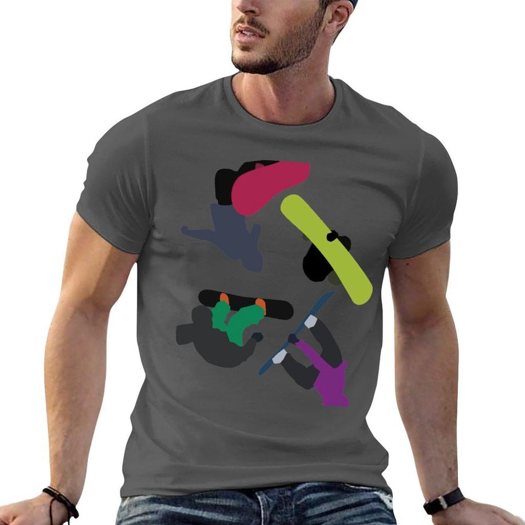 Snowboard TShirt Unisex T Shirts For Unisex Casual T Shirts With Prints Graphic T Shirts For Unisex TShirt