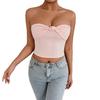 Summer Sexy Senior Pure Want To Put On The New Style of Women's Corset Slim Wrap Breast Crop Top