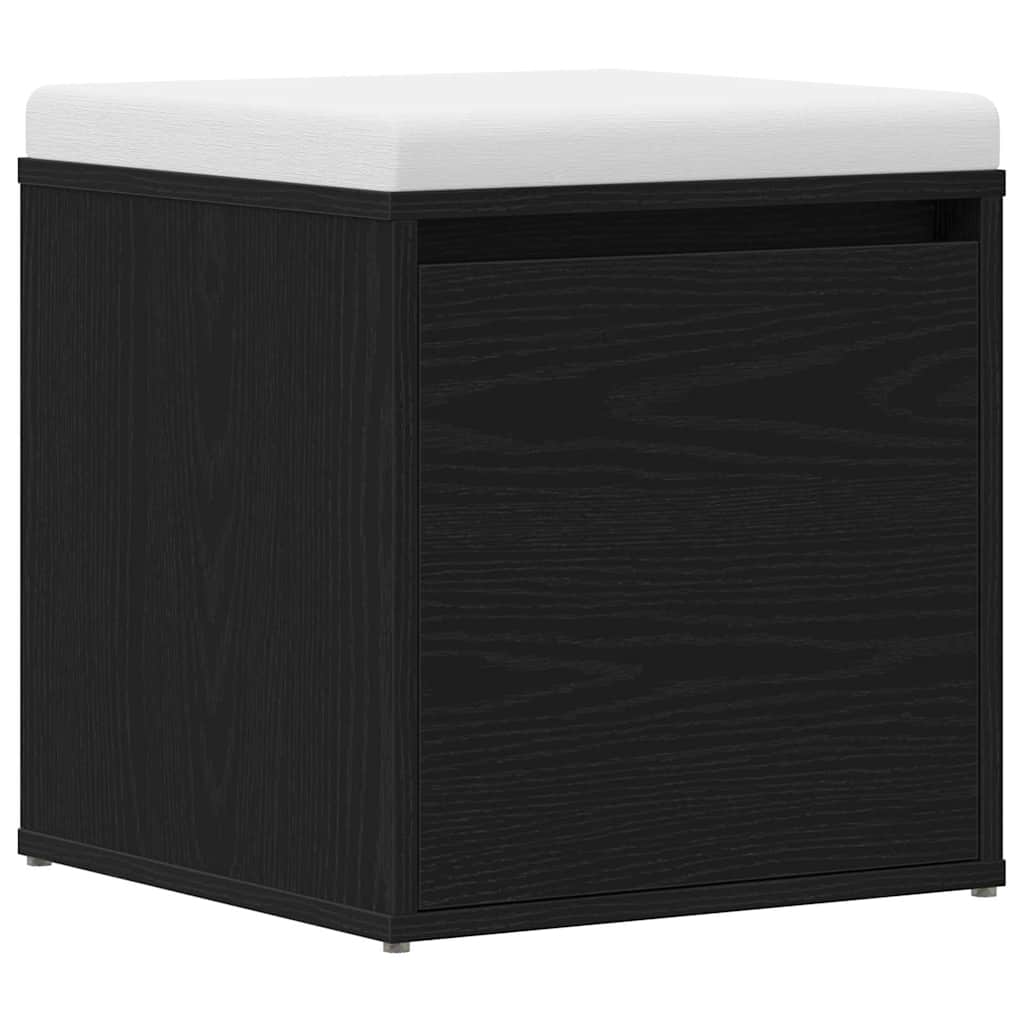 Dresser in Black Oak Look 40.5 x 40 x 40 cm Particleboard