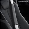 Breathable Alcantara Seat Belt Cover Shoulder Protector Pad For Zeekr 7X MIX 009 9X 8X Auto Interior Accessories