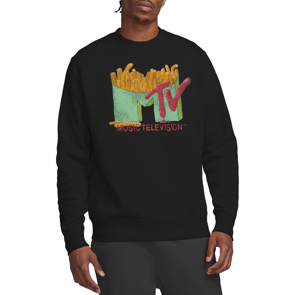 MTV Unisex Erwachsenen Pommes Sweatshirt