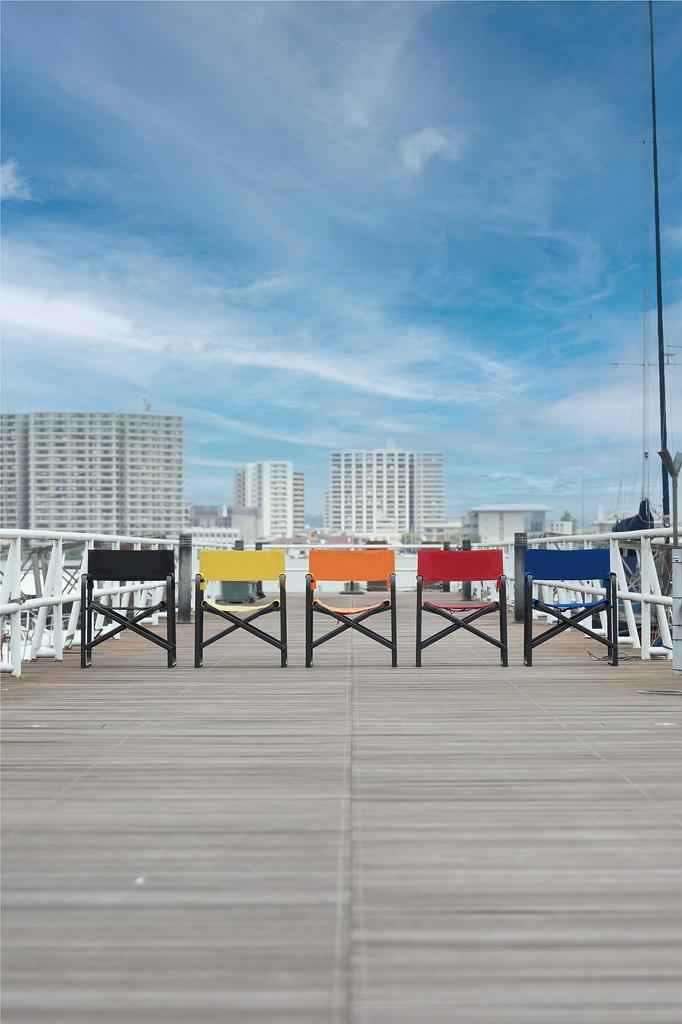 Shinanotent Chair ACE Load Capacity 200kg Folding Chair Deck Chair Outdoor Folding Chair Plain Colorful Mat Stable Durable Durable Sports Day Garden