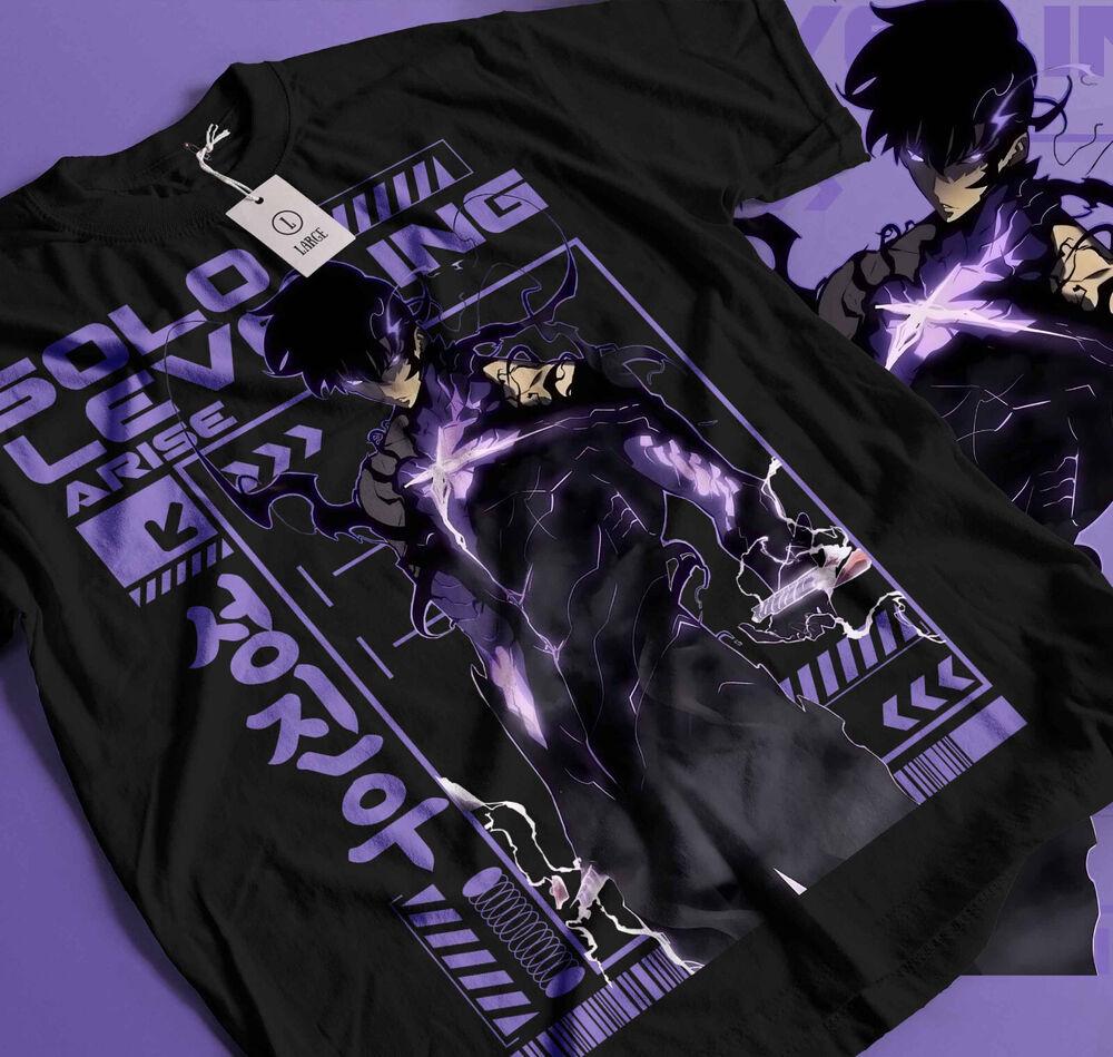 Solo Leveling Tričko Sung Jinwoo Liu Zhigang Anime Jonas Reiji tričko Všechny Vel358