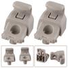 2pcs Sun Visor Clips Brand New Grey Screw On Sun Visor Hook 113099300A