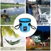 12L Super Lightweight Foldable Water Bucket Ultimate Camping Hiking Fishing Companion Durable Compact Versatile for Washing Need