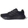 Galaxy Step Comfortable Versatile PU Fabric Synthetic Leather Durable Low-Top Running Shoes Unisex Sneakers Black JP6189