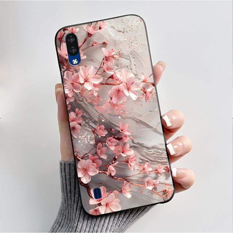Phone Case For ZTE Blade A51 Lite / A5 2020 Casing Luxury Fashion Butterfly Flower Black Jelly Soft TPU Case Silicone Back Cover