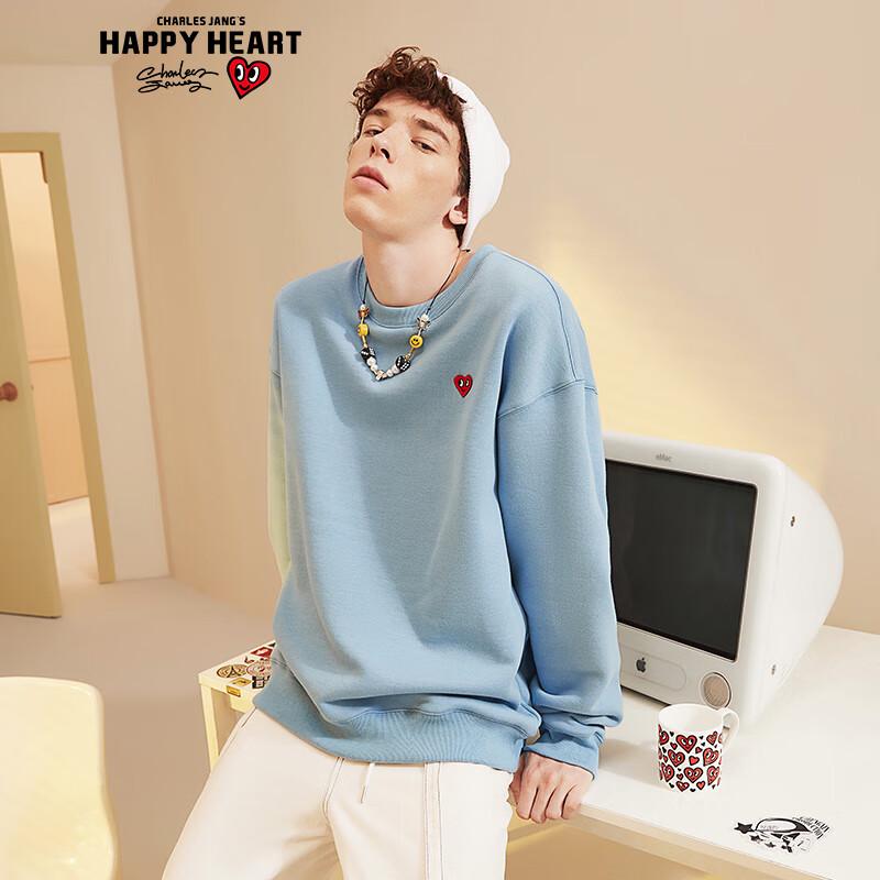 Charles Heart Logo Crew Neck Sweatshirt