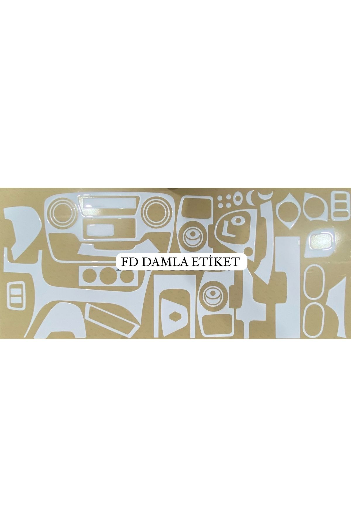 

Renault Master 3 Torpido, Konsol, Trim, Göğüs Maun Kaplama Beyaz Renk Özel Dizayn