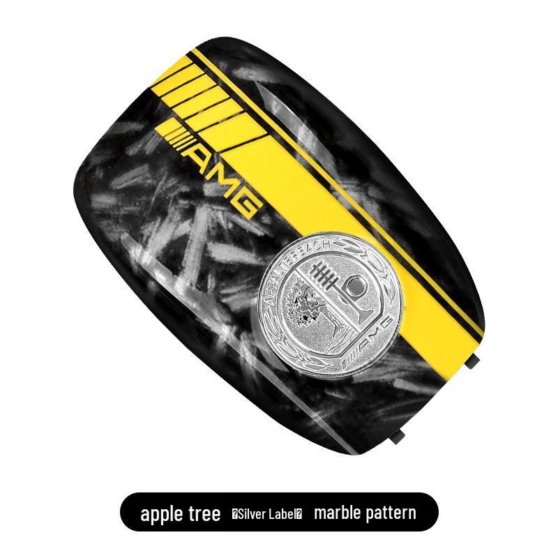 Ανταλλακτικό Πίσω Κάλυμμα σε Στυλ AMG για Κλειδί Mercedes - Συμβατό με E-Class, C-Class, GLC-Class, A-Class, GLE