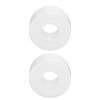 2 Rolls Shirt Neck Liner Protector Self Adhesive Breathable Absorbency Disposable Collar Protector Roll
