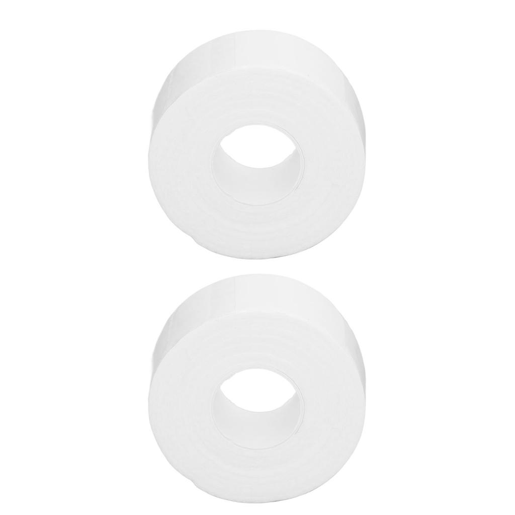 2 Rolls Shirt Neck Liner Protector Self Adhesive Breathable Absorbency Disposable Collar Protector Roll
