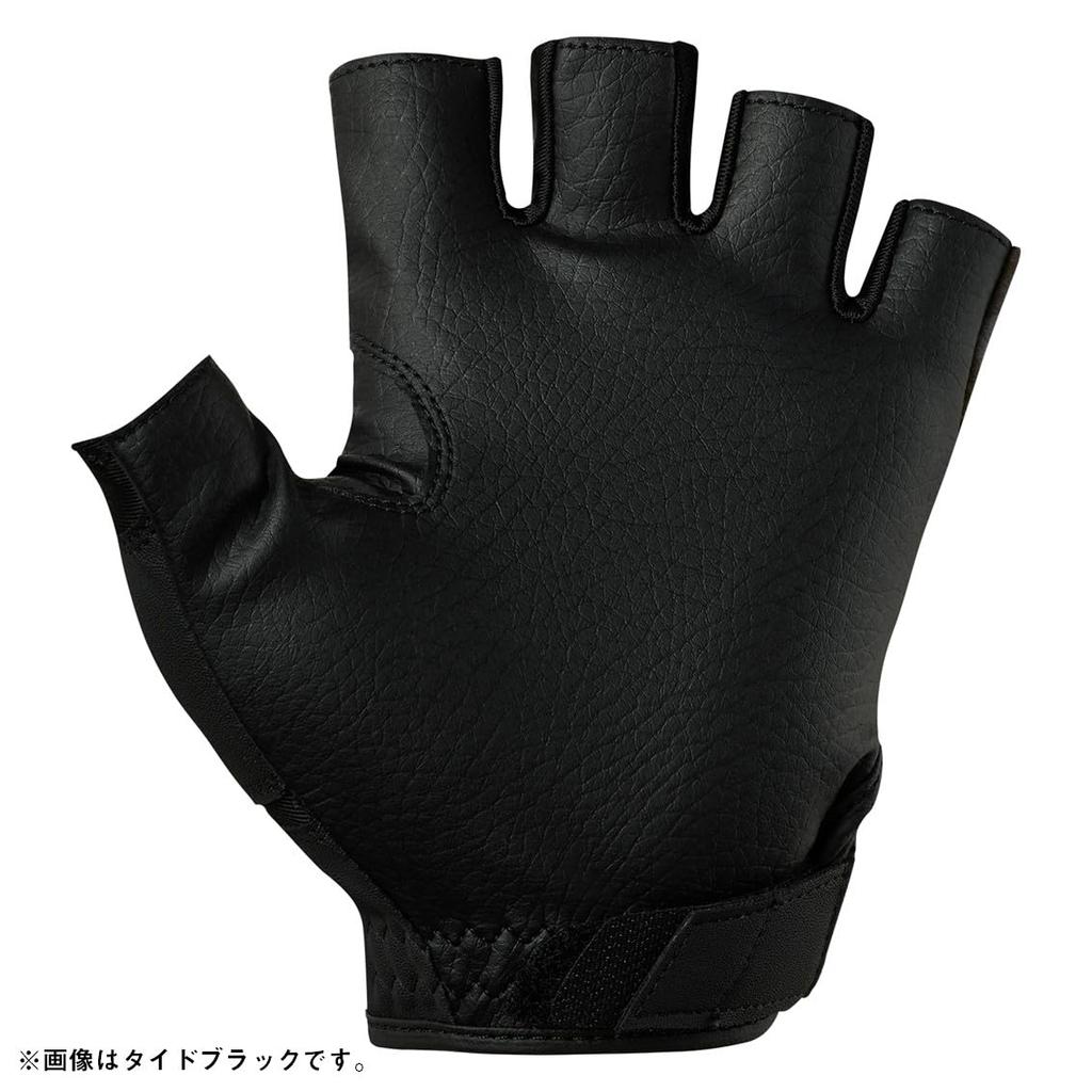 Daiwa Game Tide Size L Gloves, 5-Piece Cut, 25DG-8125, Black,