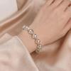 Shiny Crystal Stone Beads Bracelet Fashion Hand Chain New Elasticity Rope Bracelet  Daily