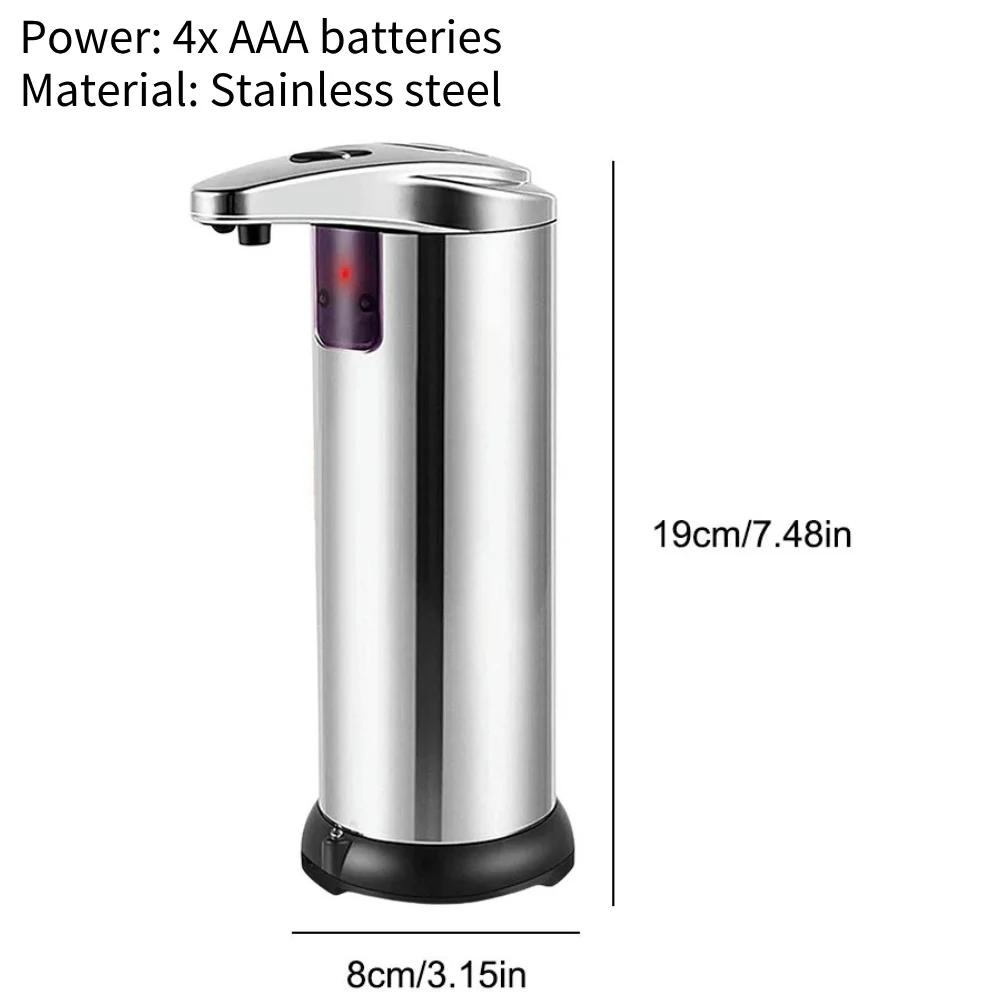 Automatic Soap Dispenser Infrared Motion Sensor Touchless Soap Dispenser Electric Automatic Soap Dispenser for Kitchen Bathroom