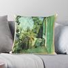 Matisse Terrace St. Tropez Square Pillowcase Polyester Linen Velvet Printed Zip Decor Pillow Case Sofa Cushion Cover 45x45