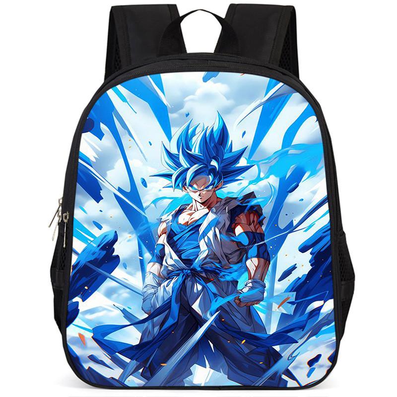 Durable Oxford Cloth Dragon Ball Backpack For Boys And Girls 15-inch Capacity