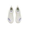 Anta MACH 3.0 Cushioning Abrasion Resistant Lightweight Low top Running Shoes Women's White Purple Green 122325583-2