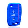 Silicone Car Accessories Key Case Cover for Volkswagen Golf 7 Tiguan Skoda Octavia A7 for Seat Ateca FR Key Holder Car-styling