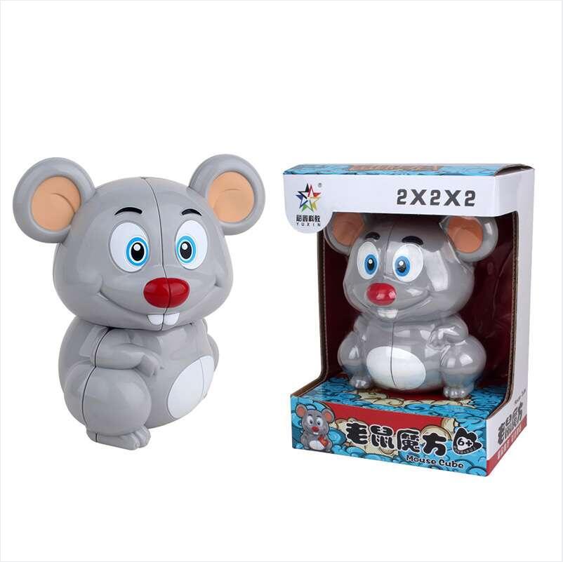 New Zhisheng Yuxin Penguin 2x2 Speed Cube Magic Puzzle Professional Cubo Magico Brain Teaser Education Toys Christmas Gifts