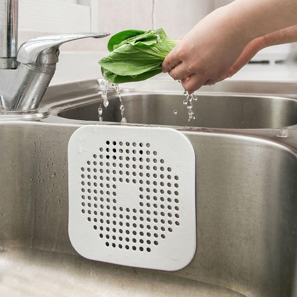 Suction Cup Floor Drain Sticker Kitchen Sink Filter Filter Bathroom Hair Anti-blocking Vegetable Washing Suction Cup Type