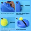 Tennis Trainer with 1/3 String Ball Portable Tennis Solo Training Rebounder with Weighted Base Kids Adults Beginner Backyard Tennis Ball Training