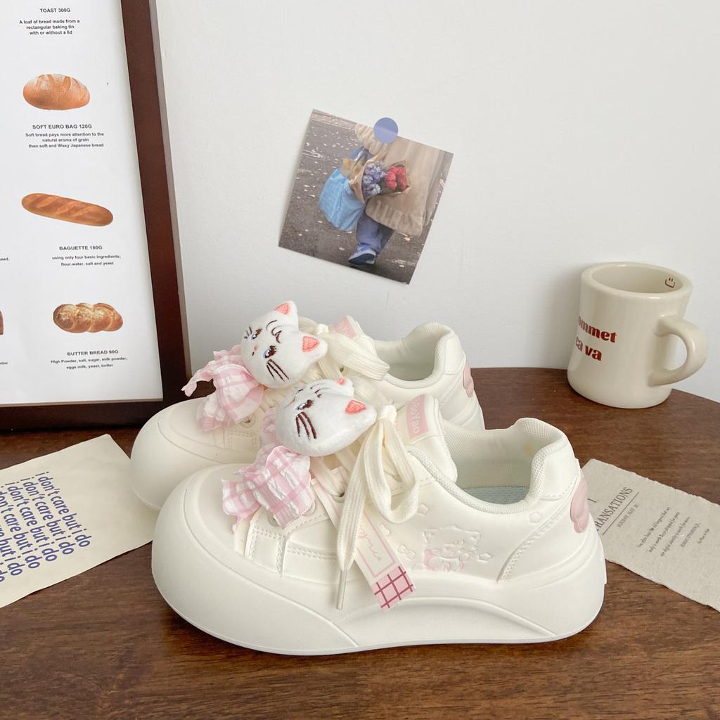 Ugly cute platform big head 22 autumn new chic niche bread shoes sports board shoes