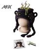 Animal Hat Knitting Set Hood Crochet Kit, DIY Earflap Learn to Kit Cute Craft for Beginners, Handmade Winter Headwear Complete Yarn