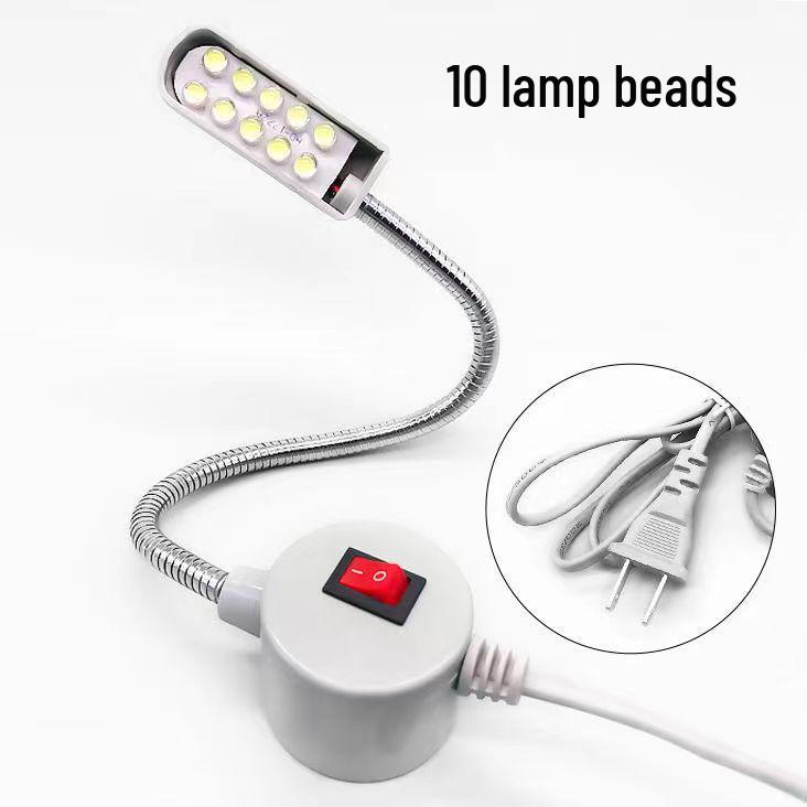 

Світлодіодна лампа для швейної машинки та робочого столу - магнітна, рухома COB-лампа для машинок для голок та одягу